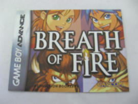 Breath of Fire *Manual* (USA)