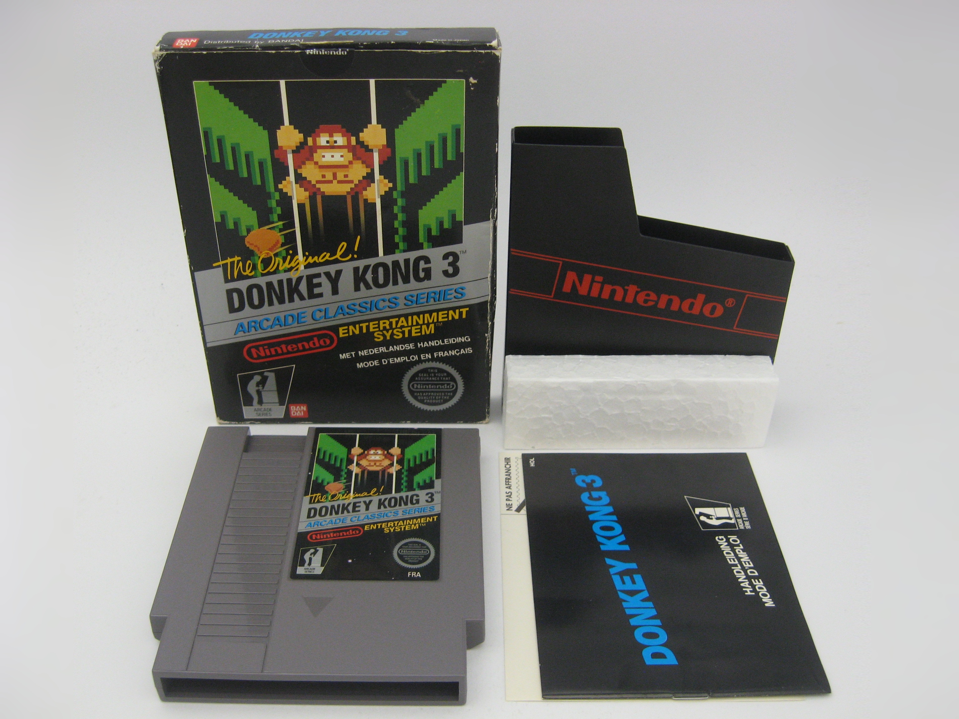 Donkey Kong 3 - Black Box (HOL, CIB)