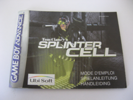 Tom Clancy's Splinter Cell *Manual* (EUU)