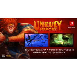 Unruly Heroes (PS4, NEW)