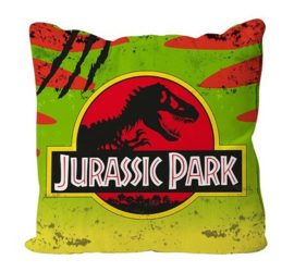 Jurassic Park: Car Logo Square Cushion (New)