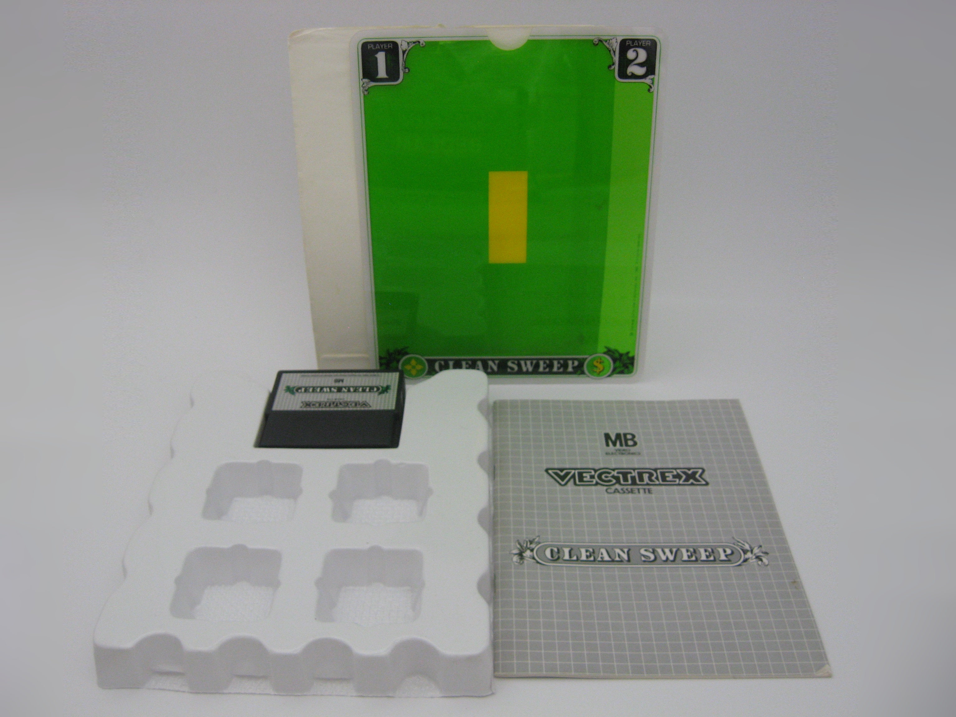 Clean Sweep (CIB, Vectrex)