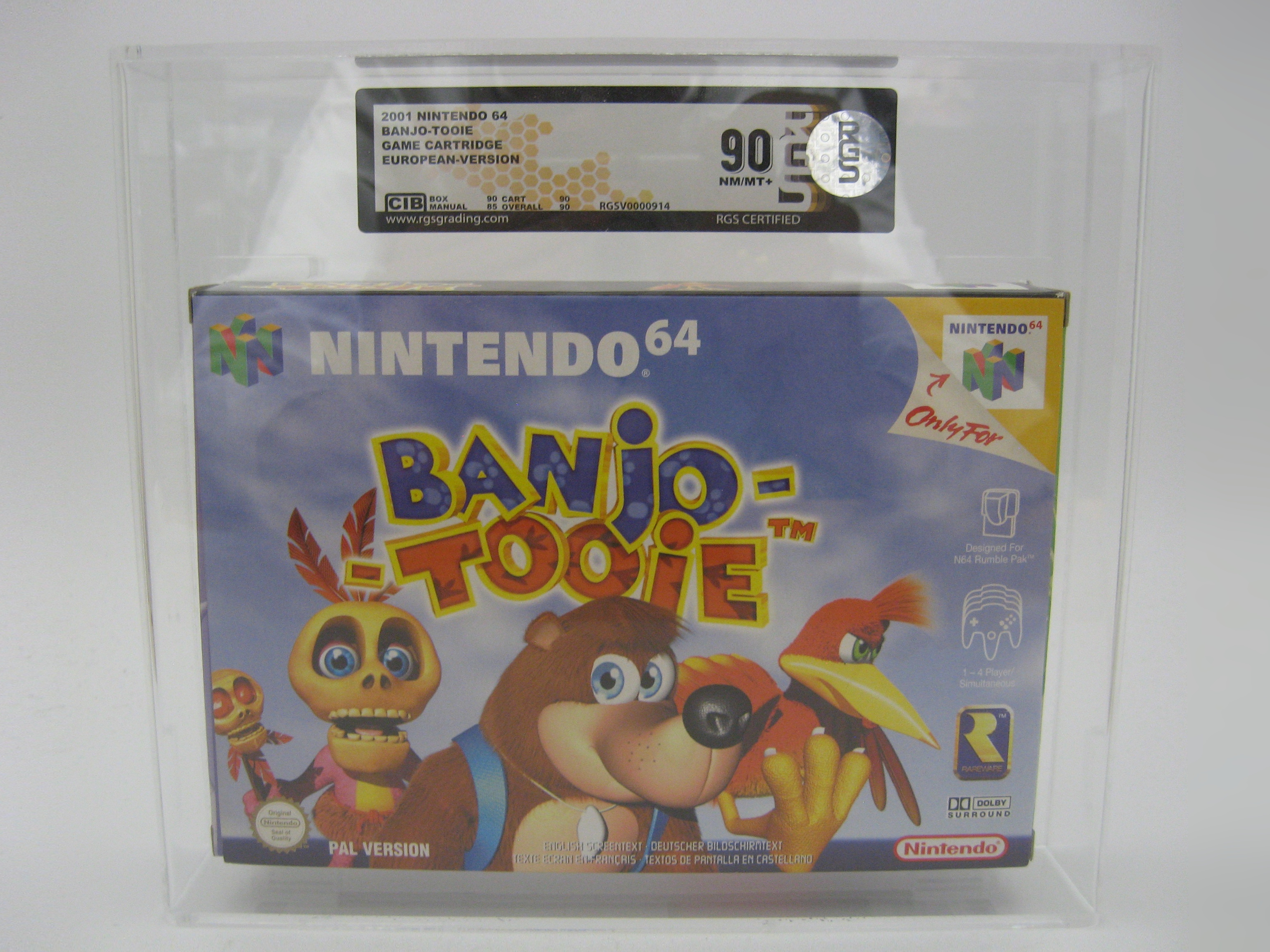 Banjo Tooie (NEU6, NEW) RGS 90 NM/MT+