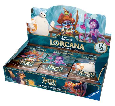 Disney Lorcana TCG - Azurite Sea Booster Pack (1x Booster)
