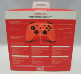 Nintendo Switch Wireless Bluetooth Controller 'Red' - Under Control (New)