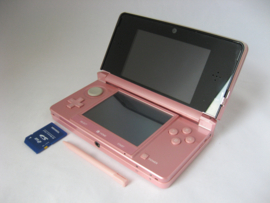 Nintendo 3DS 'Coral Pink' Nintendogs + Cats 'Pink Pack' (Boxed)