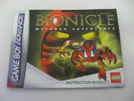 Bionicle Matoran Adventures *Manual* (EUT)