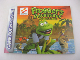 Frogger's Adventures - Temple of the Frog *Manual* (EUR)
