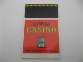 King of Casino (Turbo Grafx, Loose)