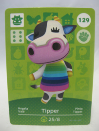 Animal Crossing Amiibo Card - Series 2 - 129: Tipper