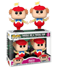 POP! Tweedle Dee and Tweedle Dum - Alice in Wonderland - 2 Pack (New)