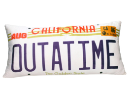 Back to the Future: Outatime Rectangular Cushion (New)