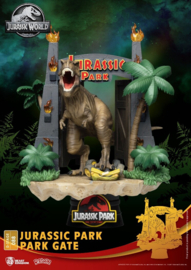 Jurassic Park: Park Gate PVC Diorama (New)
