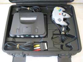 Nintendo 64 Console 'Ex-Rental' Set incl. Case