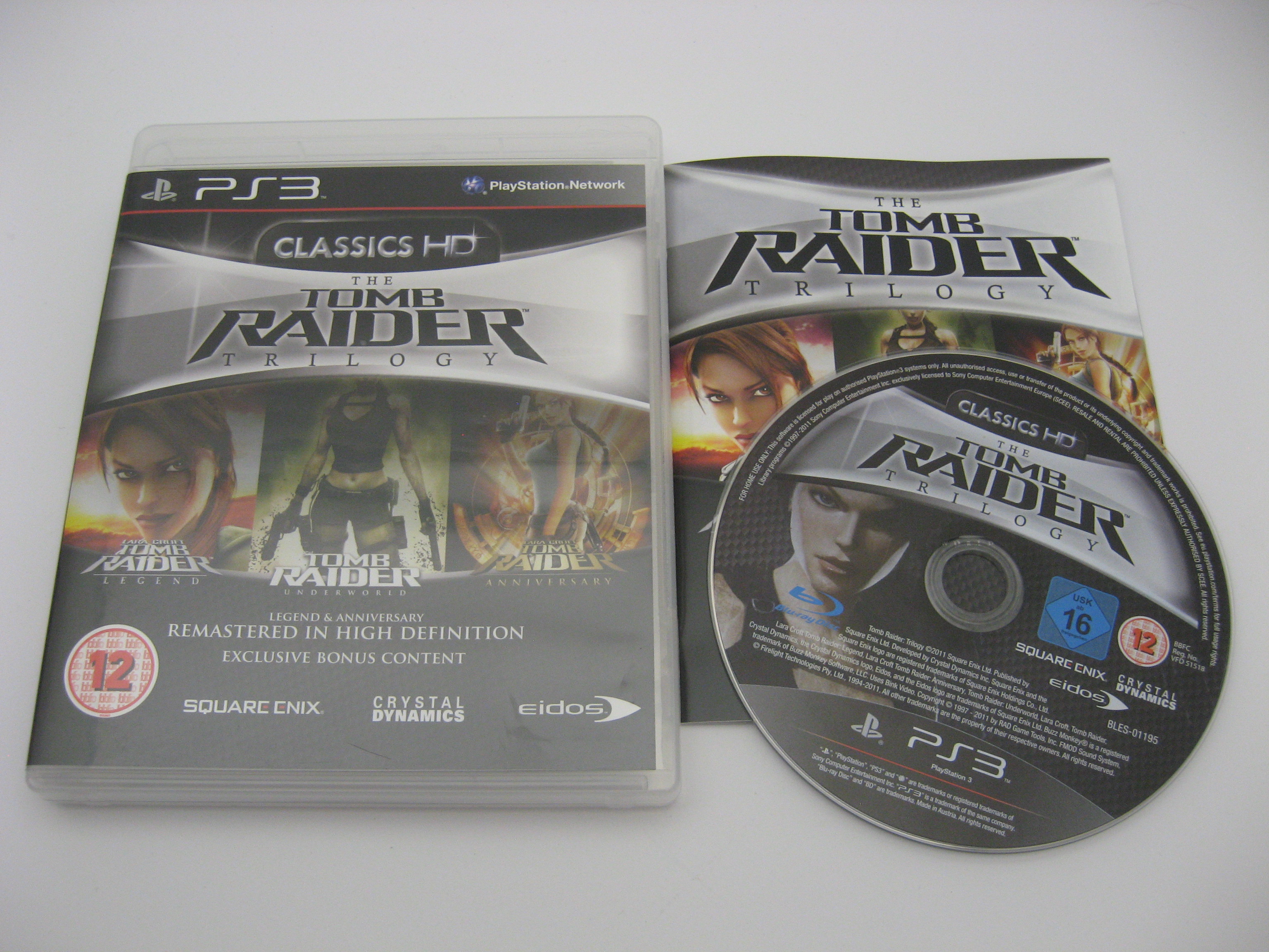 Tomb Raider Trilogy - HD Classics (PS3)