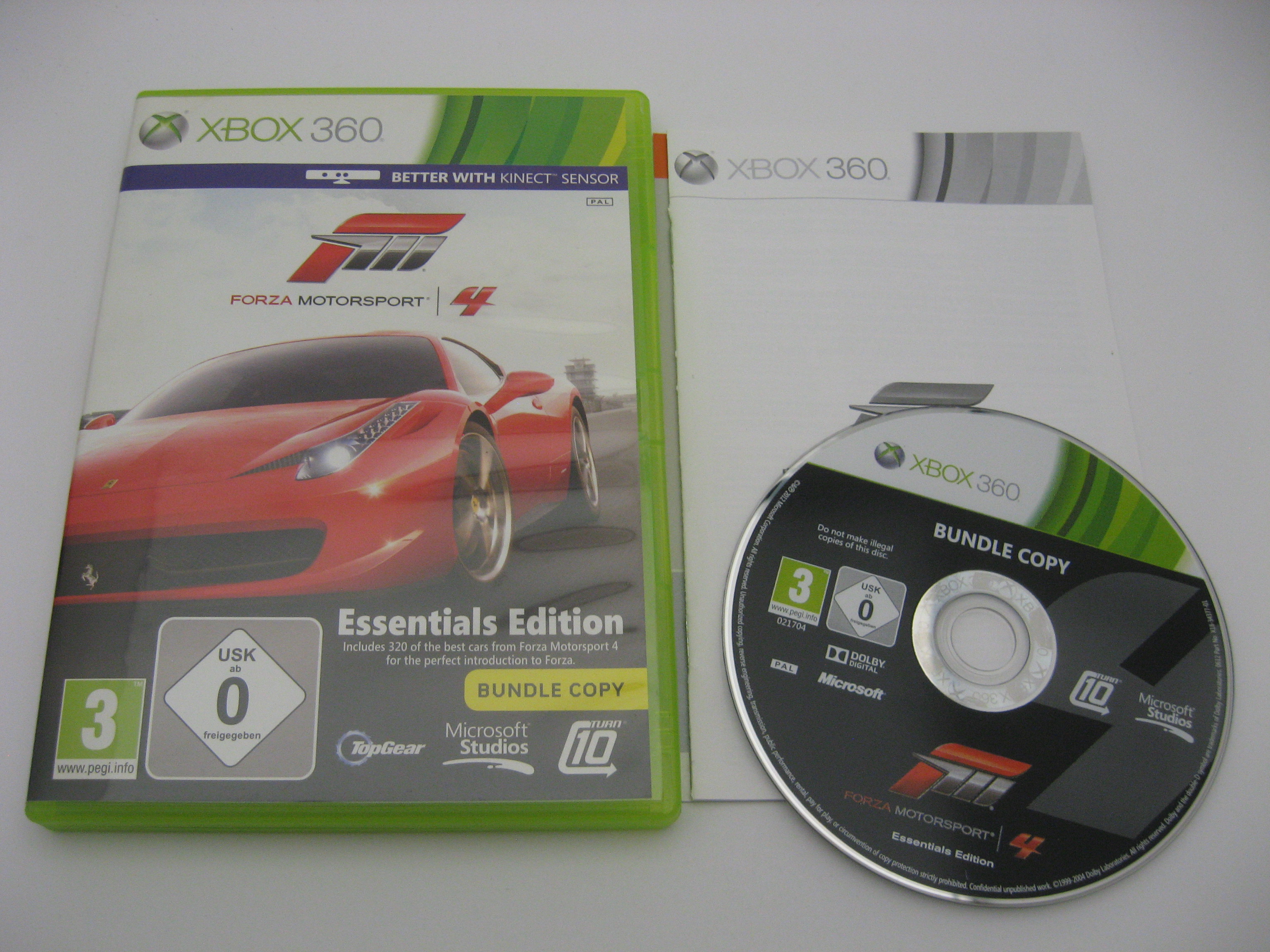 Forza Motorsport 4 (360, Bundle Copy)