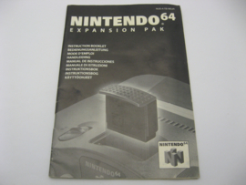 N64 Expansion Pak *Manual* (NEUR)