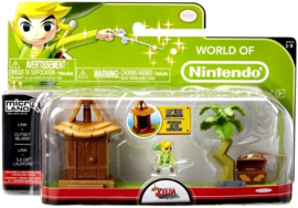 The Legend of Zelda - Micro Land Playset - Outset Island + Link (New)