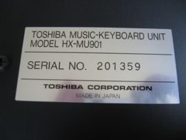 MSX Toshiba Music Keyboard HX-MU901