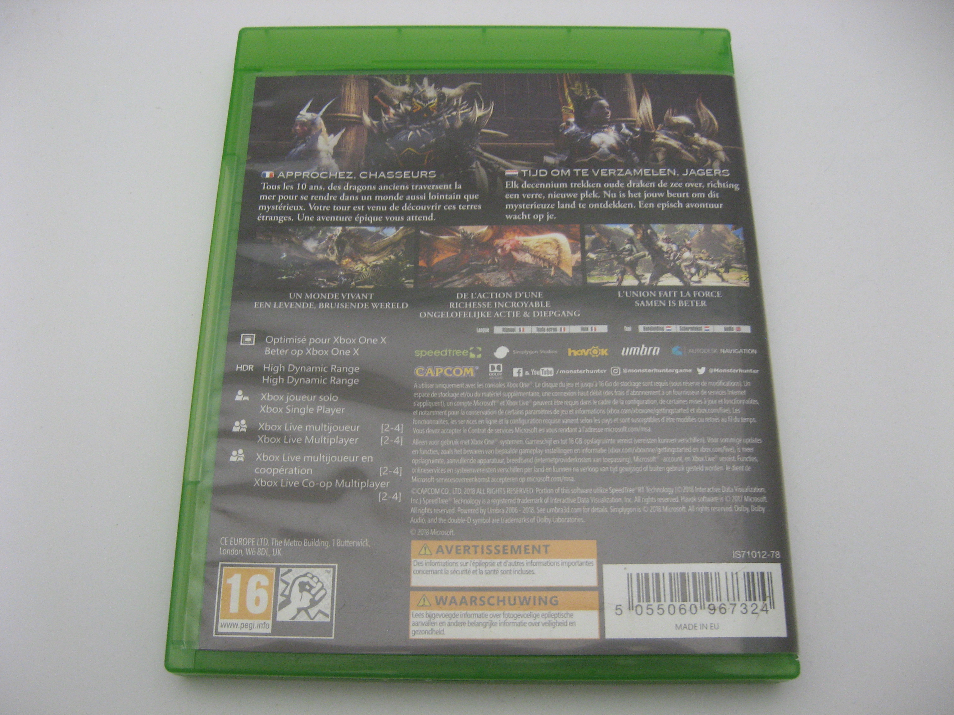 Monster Hunter World (XONE)