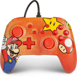 Enhanced Wired Controller 'Super Mario' (New)