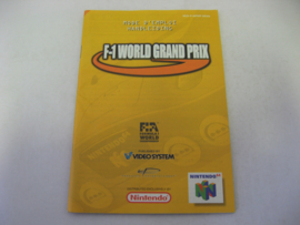 F-1 World Grand Prix *Manual* (NFAH)
