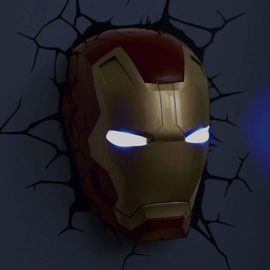 Marvel: 3D Deco Light - Iron Man Mask (New)