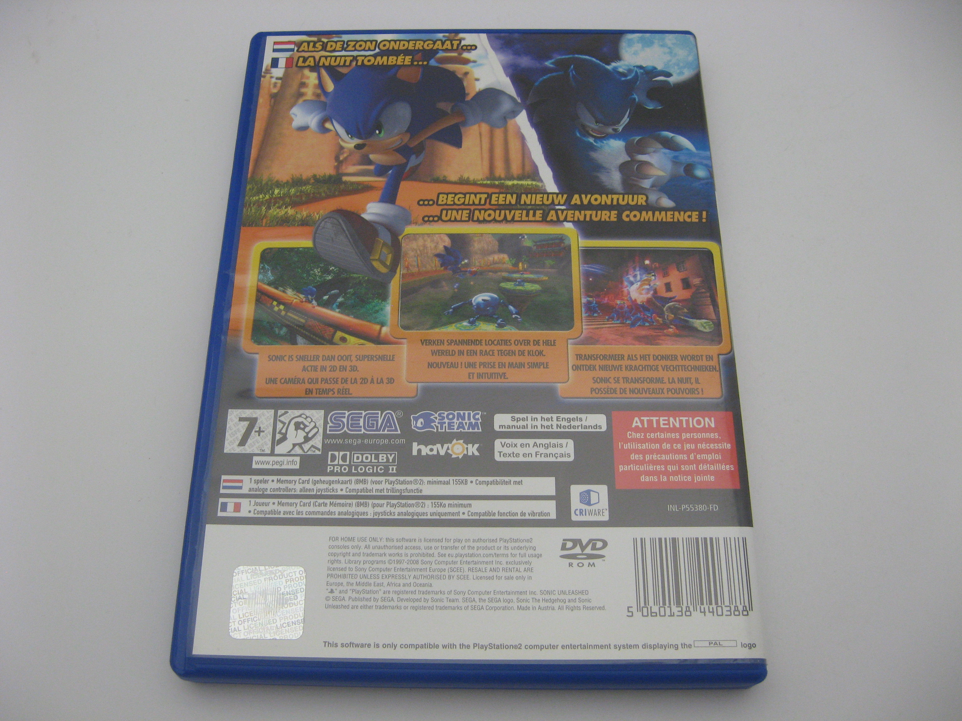 Sonic Unleashed (PAL)