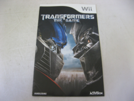 Transformers The Game *Manual* (HOL)