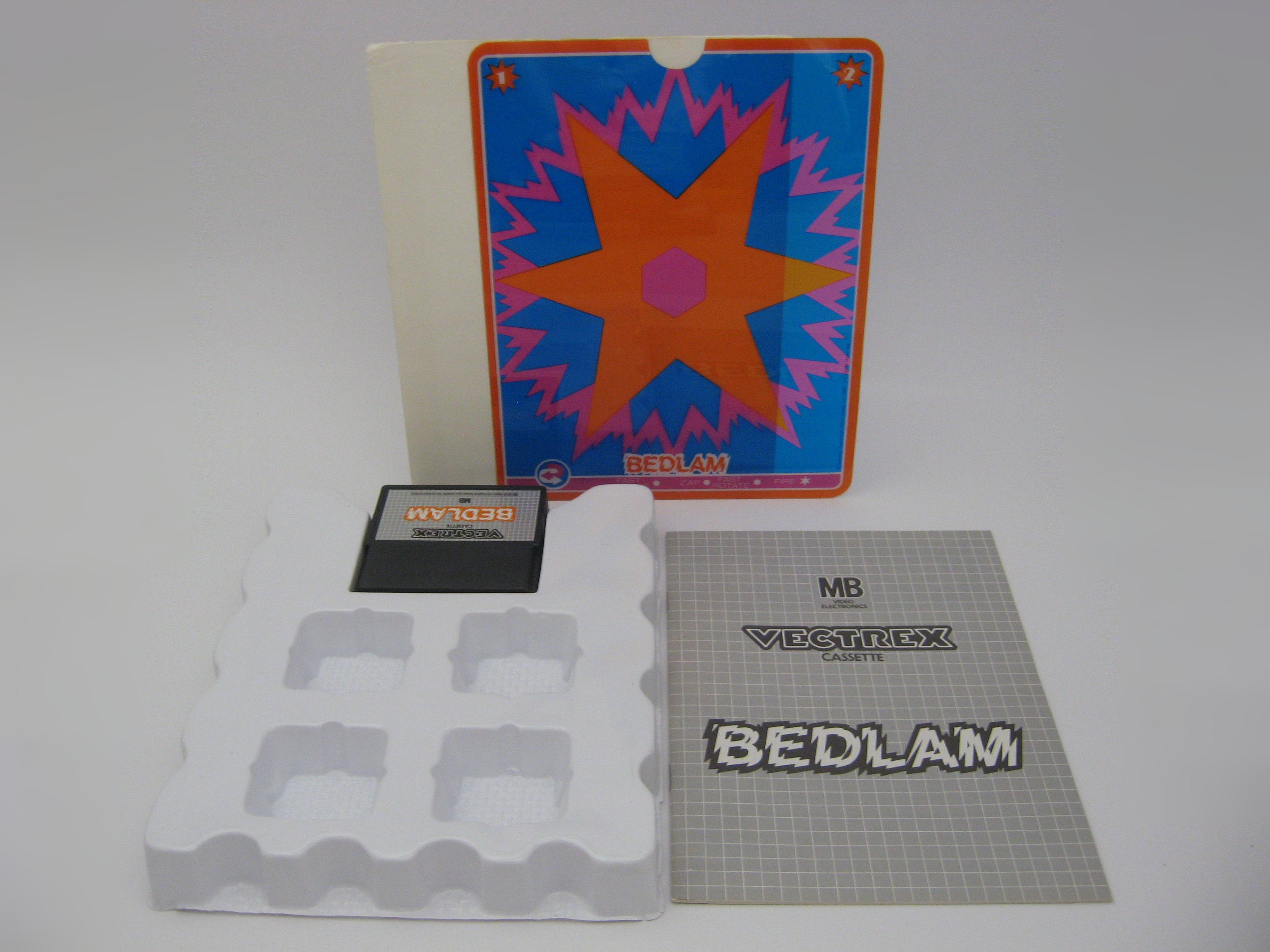 Bedlam (CIB, Vectrex)