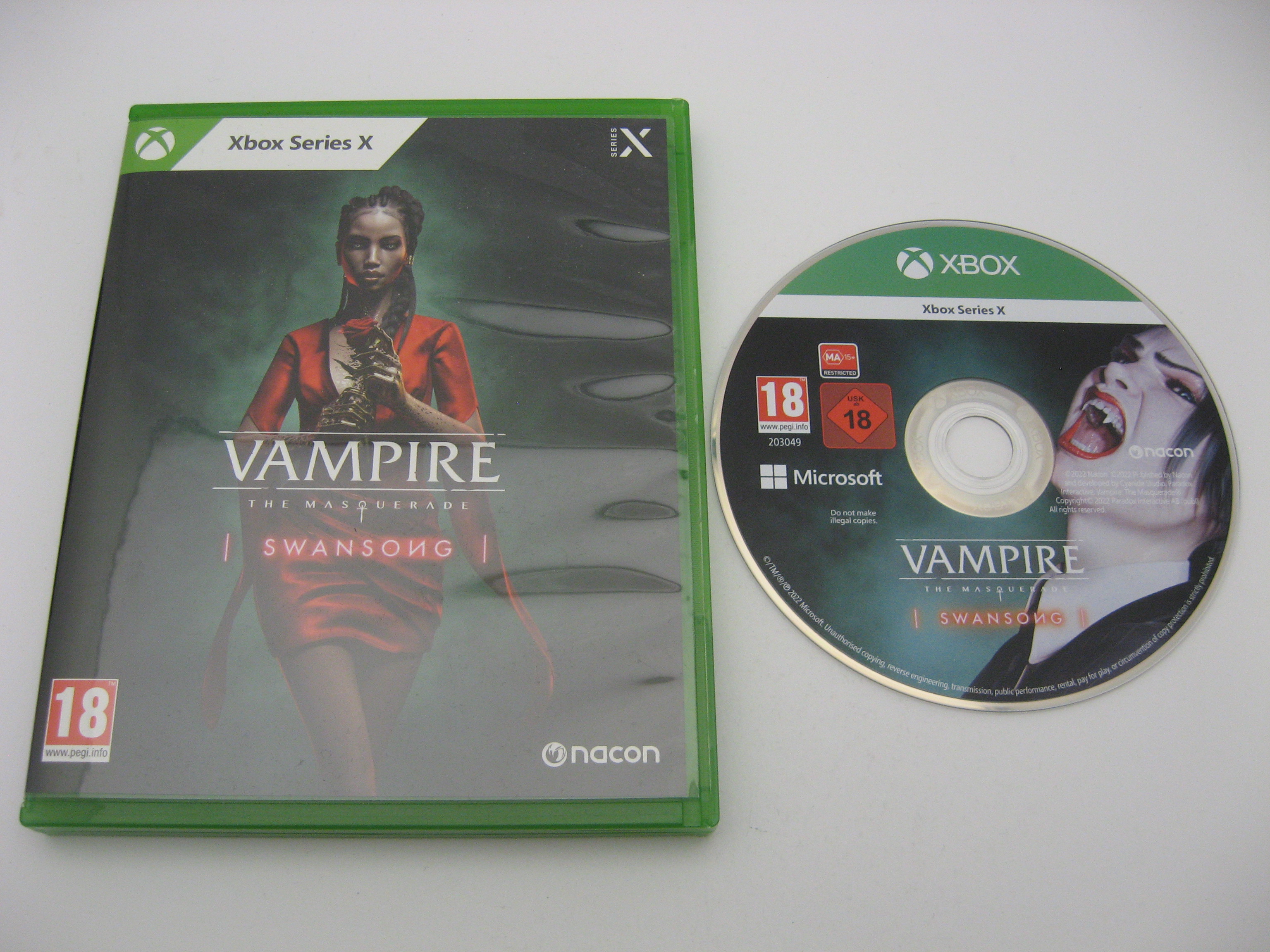 Vampire The Masquerade Swansong (SX)