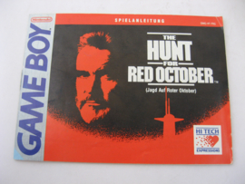 Hunt for Red October *Manual* (FRG)