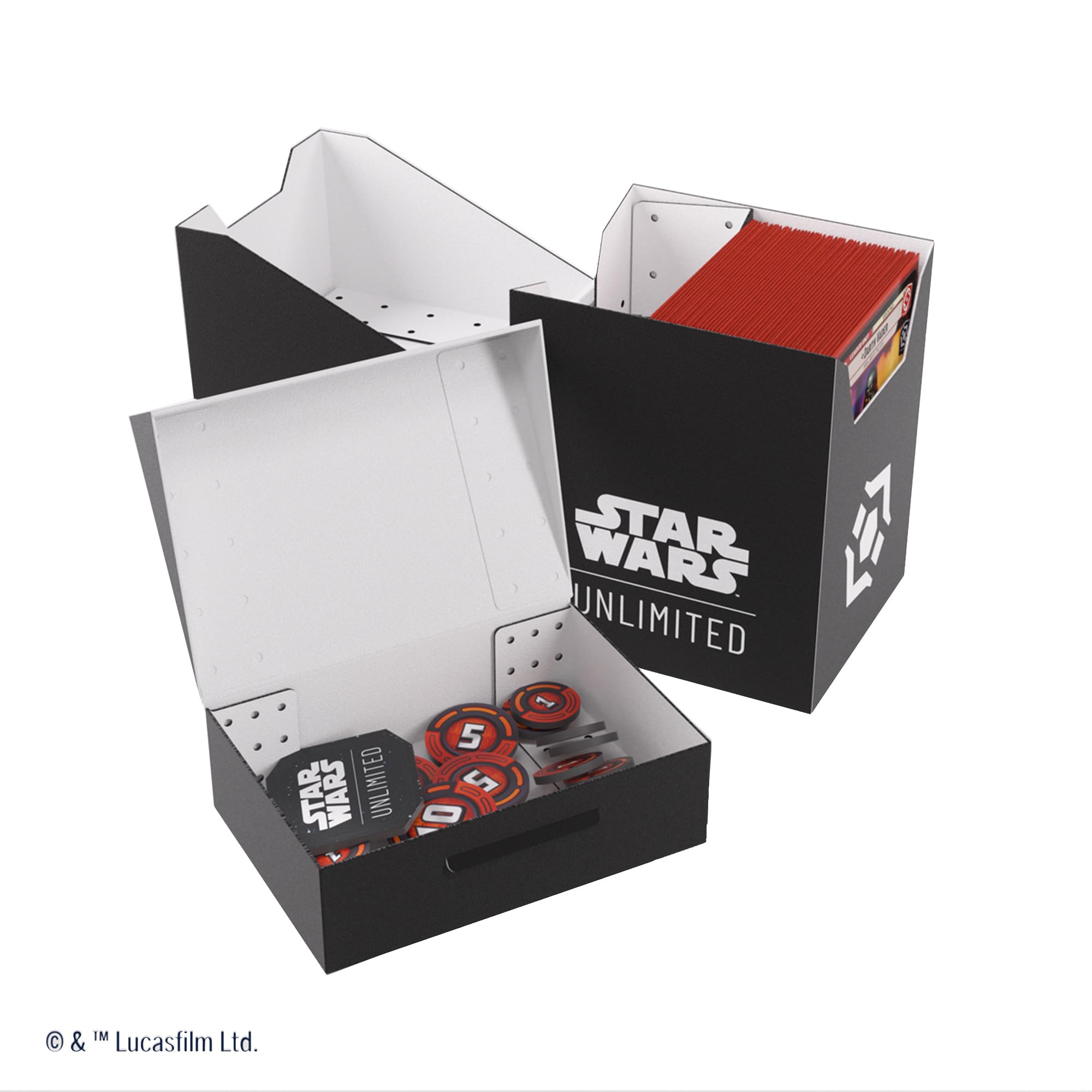 Star Wars Unlimited TCG - Soft Crate - Black / White (New)