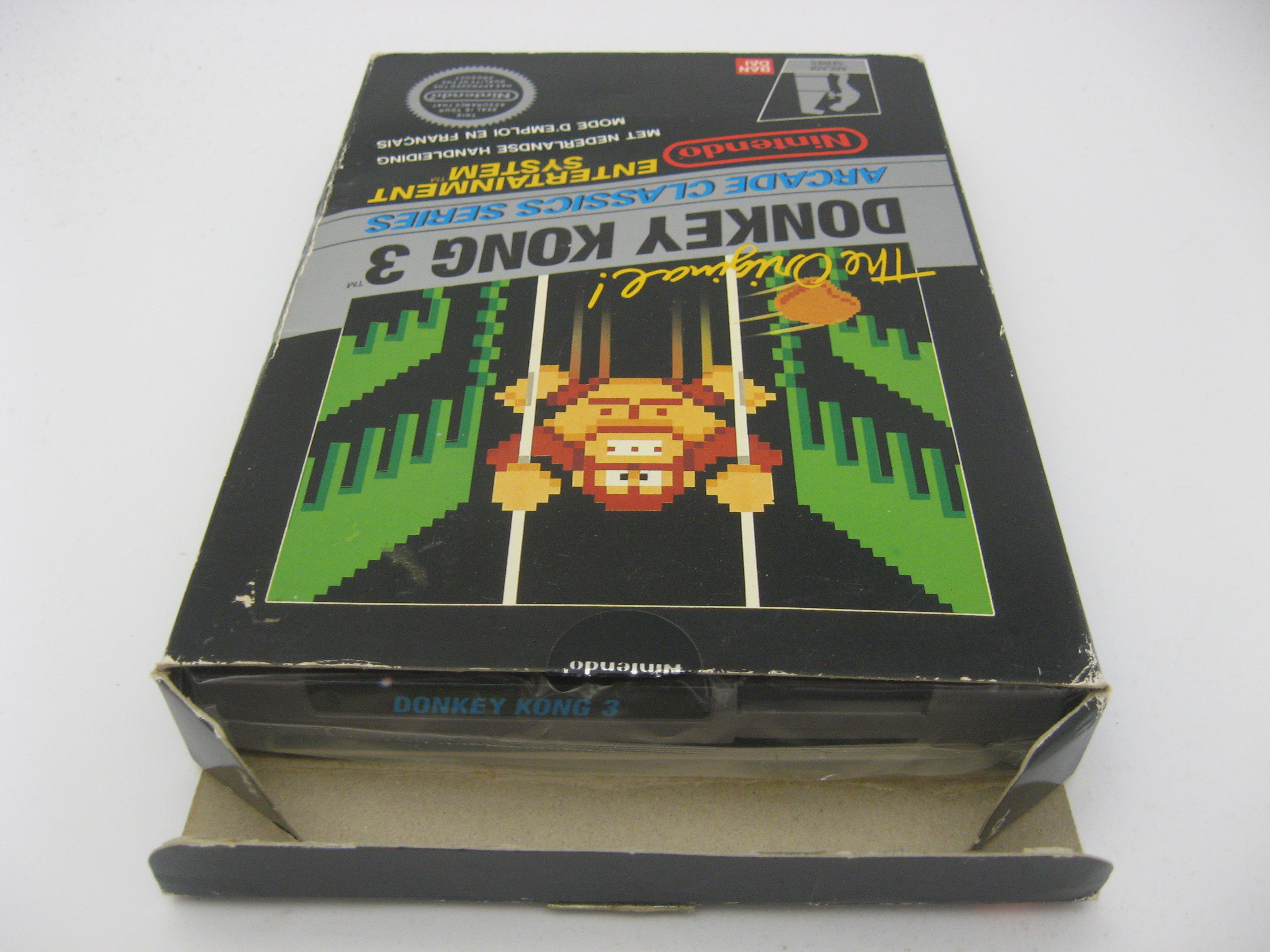 Donkey Kong 3 - Black Box (HOL, CIB)