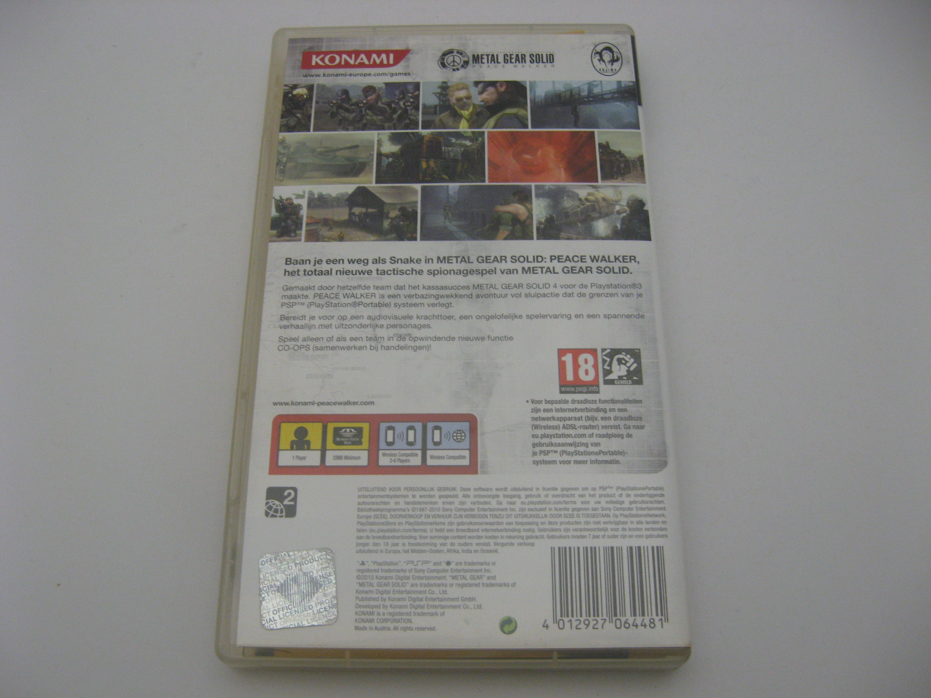 Metal Gear Solid - Peace Walker (PSP)