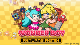 Wonder Boy Returns Remix (SLG, Sealed)