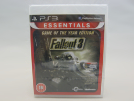 Fallout 3 - Game of the Year Edition (PS3, Sealed) - Essentials -