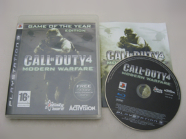 Call of Duty 4 Modern Warfare - Game of the Year Edition (PS3)