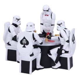 Star Wars Diorama Stormtrooper Poker Face Sculpture (New)