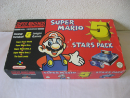 Super Nintendo Console '5 Stars Pack' Set (Boxed)