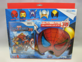 Marvel Super Heroes 3D - Grandmaster's Challenge + 3D Masks Bundle (EUR, Sealed)