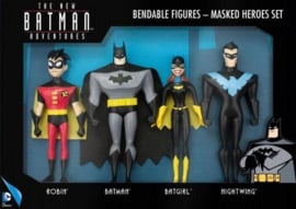 The New Batman Adventures - Bendable Figures - Masked Heroes Set (New)