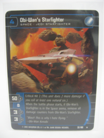 SW:TCG AotC - Obi-Wan's Starfighter - Rare - 32/180 (NM)