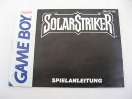 Solar Striker *Manual* (NOE)