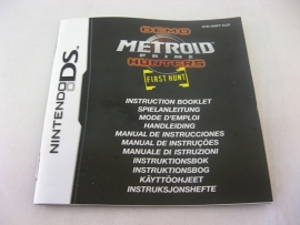 Metroid Prime Hunters - First Hunt Demo *Manual* (EUR)