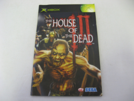 The House of the Dead III *Manual* (XBX)