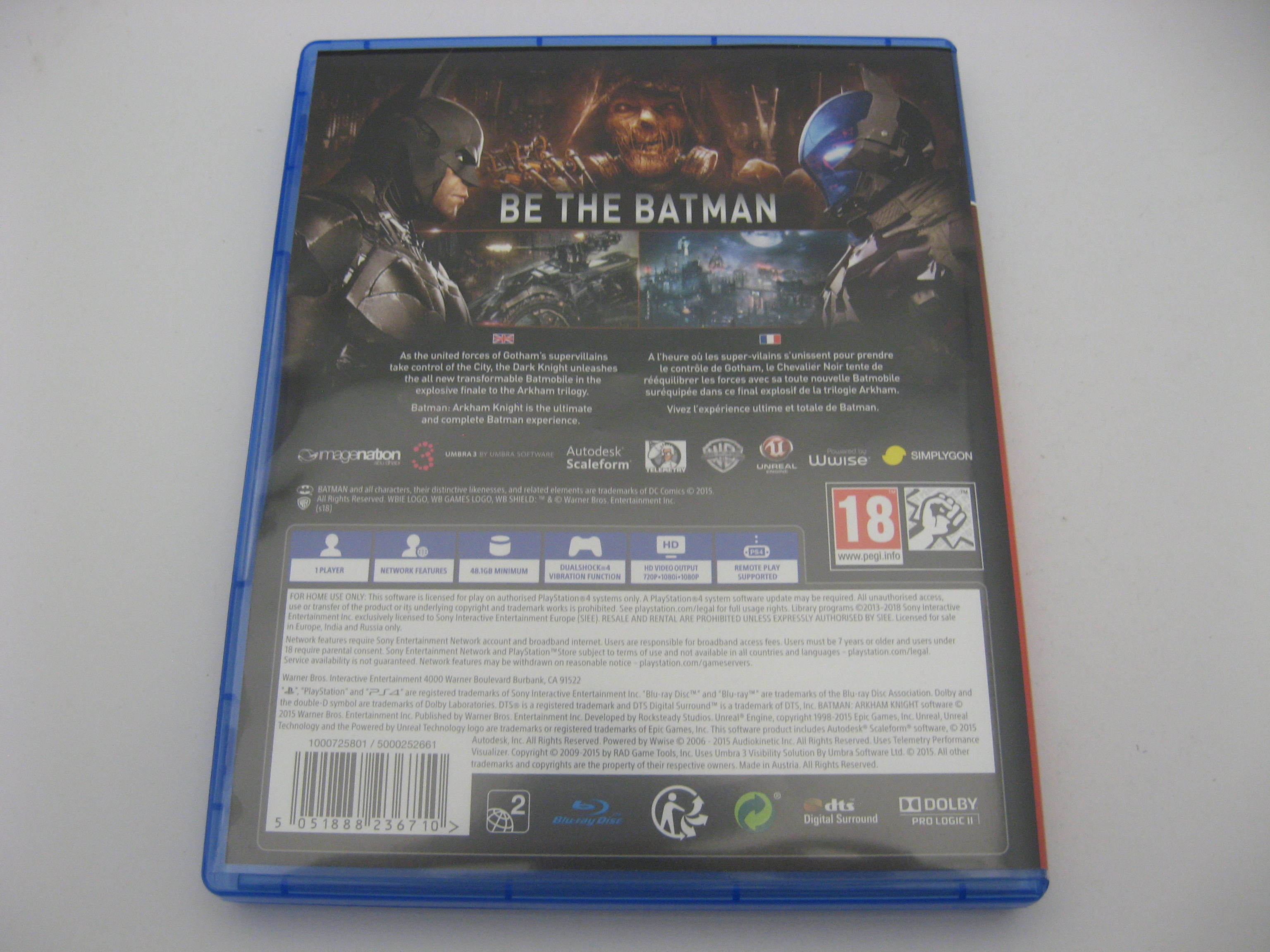 Batman Arkham Knight (PS4) - PlayStation Hits -