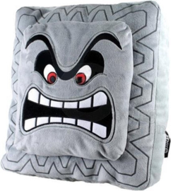Super Mario - Thwomp Plush Cushion (New)