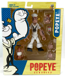 Popeye - Popeye (White Sailer) Classics Action Figure (New)