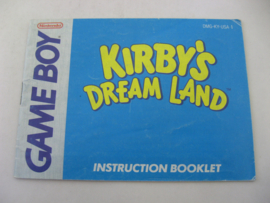 Kirby's Dream Land *Manual* (USA)